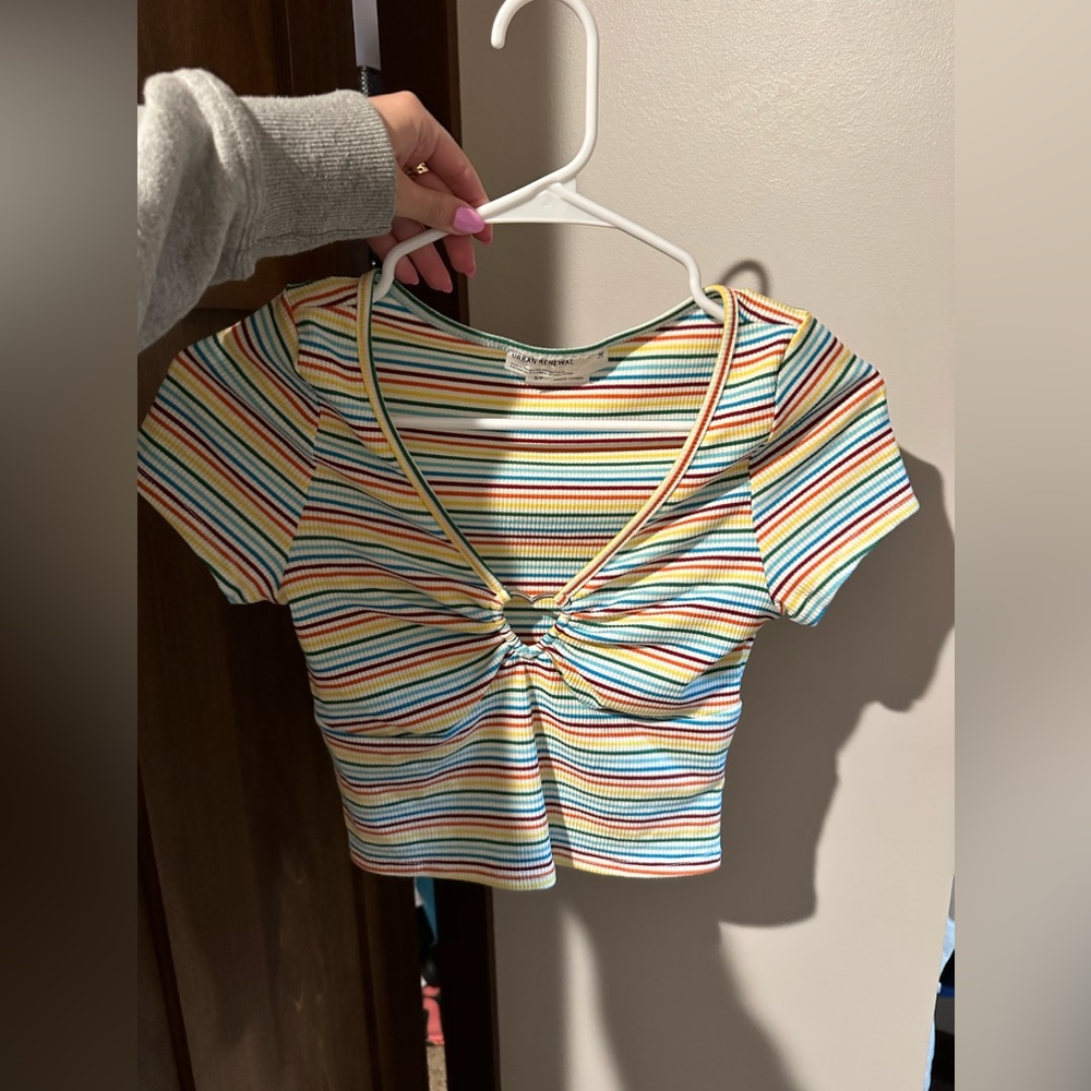 Urban Renewal striped T-shirt